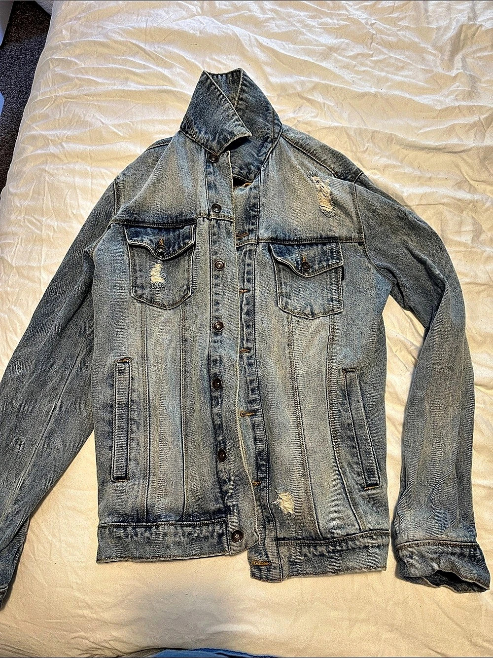 Empyre Denim Jacket Blue Medium